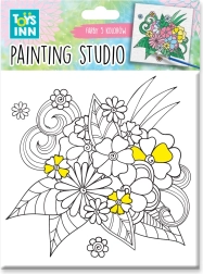 Malířská sada canvas malý Flowers od Toys Inn