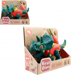 Dinosaurus k sestavení s bateriemi