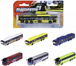 Kovový autobus MAN na setrvačník, 13 cm