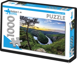 Puzzle Vyhlídka Máj 1000 dílků turistická edice