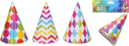 Párty kloboučky Mix 15 cm
