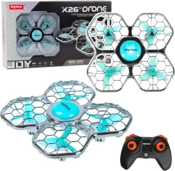 Dron SYMA X26 Pro s ochranou vrtulí, akrobatickými triky a LED osvětlením