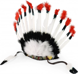 indiánská čelenka náčelníka pro karneval