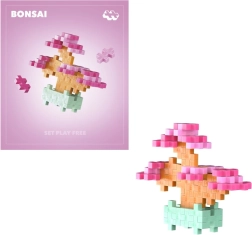 Plus-Plus kytky růžová bonsaj stavebnice