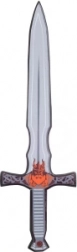 Pěnový meč 54 cm pro děti