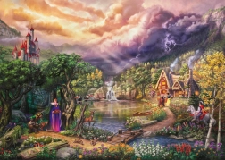 Puzzle SCHMIDT Disney: Sněhurka a Královna 1000 dílků