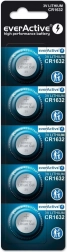 Litium baterie EverActive CR1632 - 5 kusů v blistru