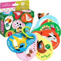 CzuCzu moje zvířátka knížka na kroužku 12m+