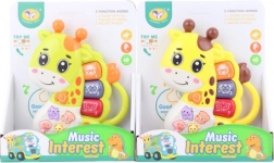 Dětské piánko ve tvaru žirafy