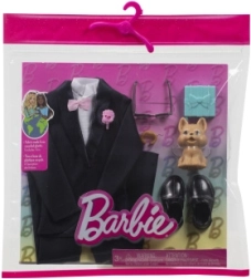 Barbie oblečky pro Barbie a Kena – ženich