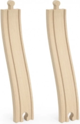 Dřevěné nadjezdové koleje 2 ks