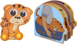 Interaktivní set mini Tygřík – hračka a knížka s aplikací