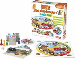 Hry pro předškoláky Povím ti to – vzdělávací soubor her inspirovaný metodou MONTESSORI