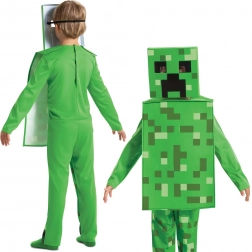 kostým creeper pro děti 4–6 let z hry minecraft