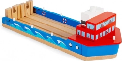 Dřevěný vlakový trajekt BIGJIGS RAIL