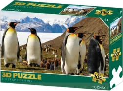 3D puzzle tučňáci 100 dílků
