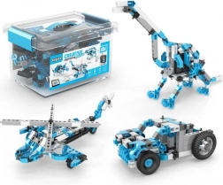 Stavebnice Engino motorized maker 40 v 1 – kreativní STEM sada s motorem
