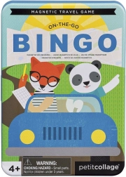 Magnetická cestovní hra bingo Petit Collage