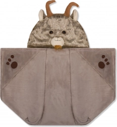 Hřejivá deka s kapucí a kapsami ve tvaru tlapek Cozy Noxxiez