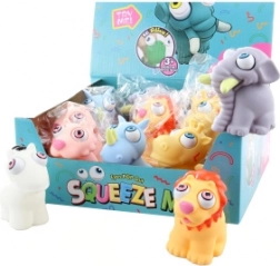 Zvířátka s velkýma očima – mačkací antistresová hračka