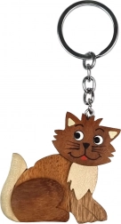 2Kids Toys dřevěná klíčenka kočka (velká)