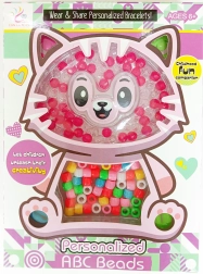 Barevné korálky set Kočka