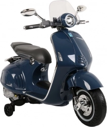 Dětský elektrický skútr Vespa GTS 300 modrý