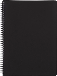 Kroužkový blok A5 PP Classic černá