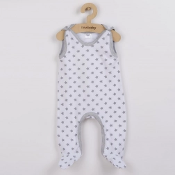 Dětské dupačky New Baby Classic II z bavlny, modré pruhy