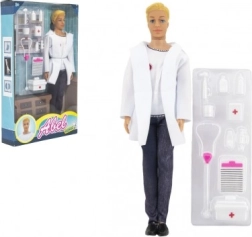 Panáček doktor s doplňky 30 cm