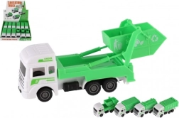 Městské služby plastové autíčko 12cm s funkcí zpětného natažení