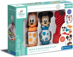 Disney Baby Mickey & Pluto Postav a hraj si – stavební a šroubovací set pro nejmenší