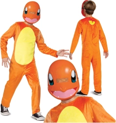 Dětský kostým Pokémon Charmander kigurumi – Výška 109–126 cm