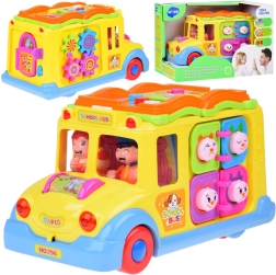 Veselý interaktivní autobus pro děti