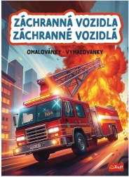 Omalovánky – záchranná vozidla 20 × 27,5 cm