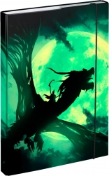 Desky na školní sešity A4 s motivem draka BAAGL