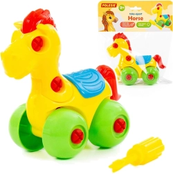 Šroubovací koník – montovací hračka pro děti 3+