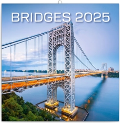 Poznámkový kalendář Notique Mosty 2025