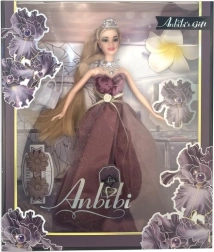 Panenka v plesových šatech 30 cm