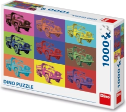 Dino puzzle Pop Art Tatra 1000 dílků