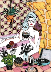 Puzzle koupel a cereálie 1000 dílků