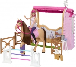 Barbie Ultimate Stable – stáj s koněm a doplňky