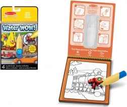 Kouzelné Malování Vodou Dopravní Prostředky Omalovánky