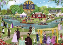 Ravensburger puzzle Bridgertonovi 1000 dílků