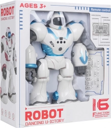 Multifunkční interaktivní robot U-ICTORY – modrý