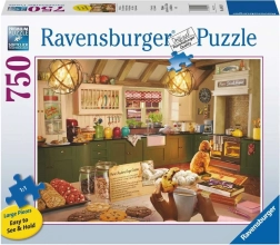 Ravensburger Puzzle U Tiché Kuchyně 750 Dílků