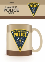 Hrnek Stranger Things Hawking Police