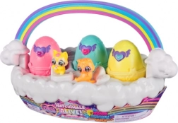 Hatchimals multi balení mráček s neónovou duhou