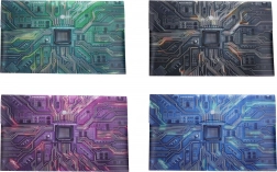 Plastová složka s drukem Future Ready – motiv základní desky, A4+