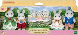 Sylvanian Families vícegenerační rodina králíků
